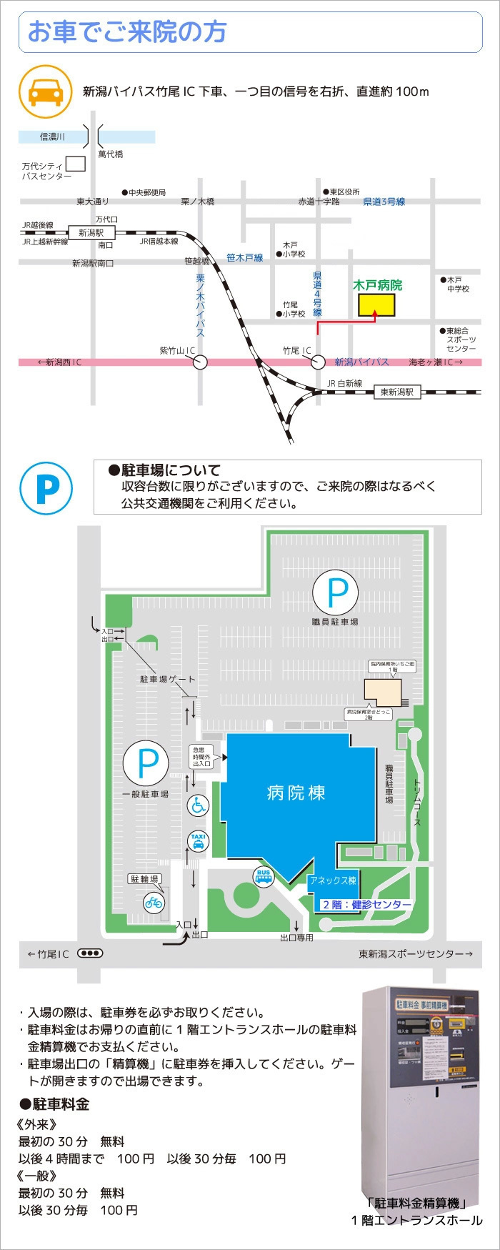 木戸病院交通アクセスmap